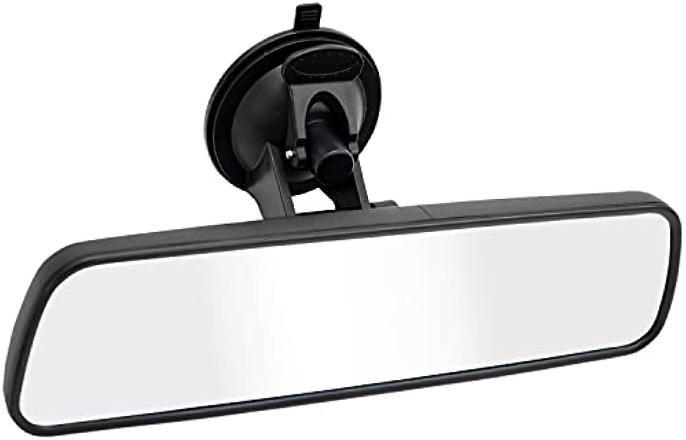 9.5″ Universal HD Car Interior Rear View Mirror 360° Adjustable with Suction Cup