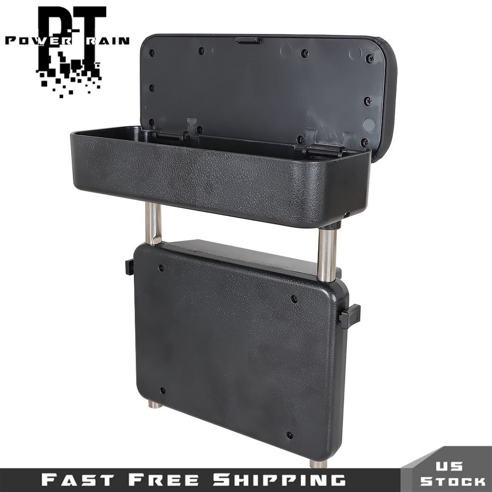 Universal Car Armrest Box Elbow Support Adjustable Center Console Armrest Black