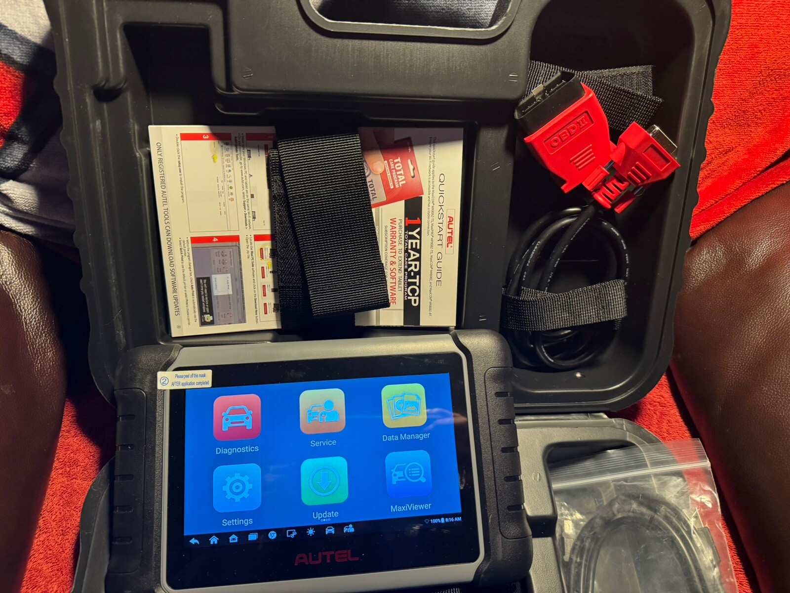 2026 AUTEL MAXICOM MK808Z FULL FUNCTION MK808-Z DIAGNOSTIC SCANNER DOM ASIAN EUR