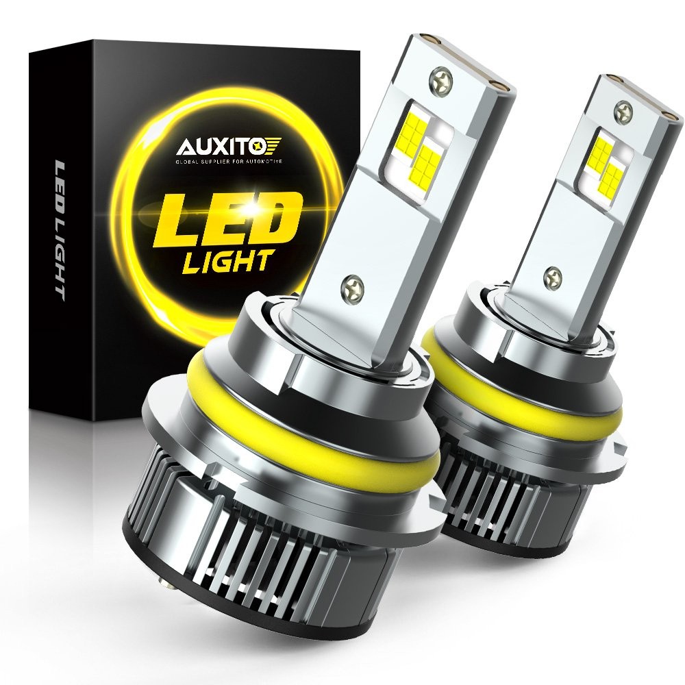 AUXITO 9007 LED Headlight Bulbs High Low Beam 6500K White Super Bright 24000LM