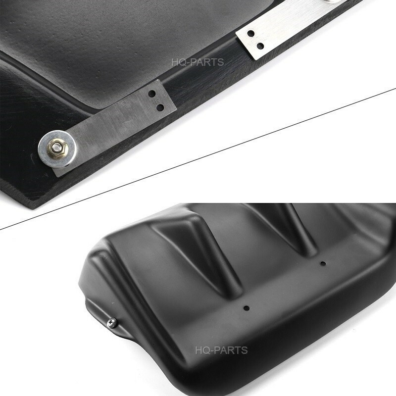 For 15-21 WRX STI Rear Bumper Lip Diffuser Splitter Matte Black PP