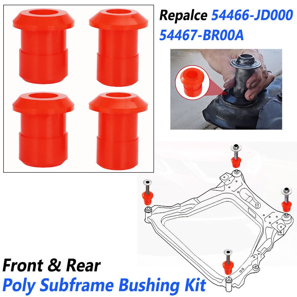 High Quality 4 Pieces Front Subframe Bushing Kit For Nissan Rogue PSB 345/346 US