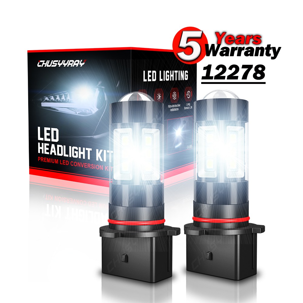PSX26W LED Fog Light Bulbs for Chevy Tahoe Suburban Yukon XL 60 Days Free Return