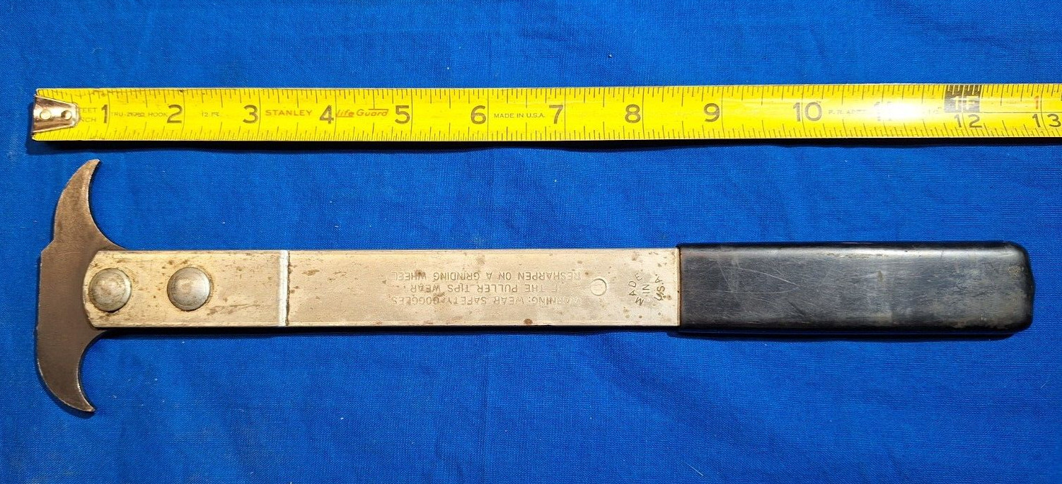 USA Made Bushing Oil Grease Seal Puller Remover black Grip pry bar hook