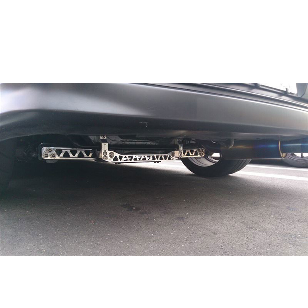 Silver Rear Lower Control Arms Subframe Brace For Honda Civic 01-05 DX ES LX EX