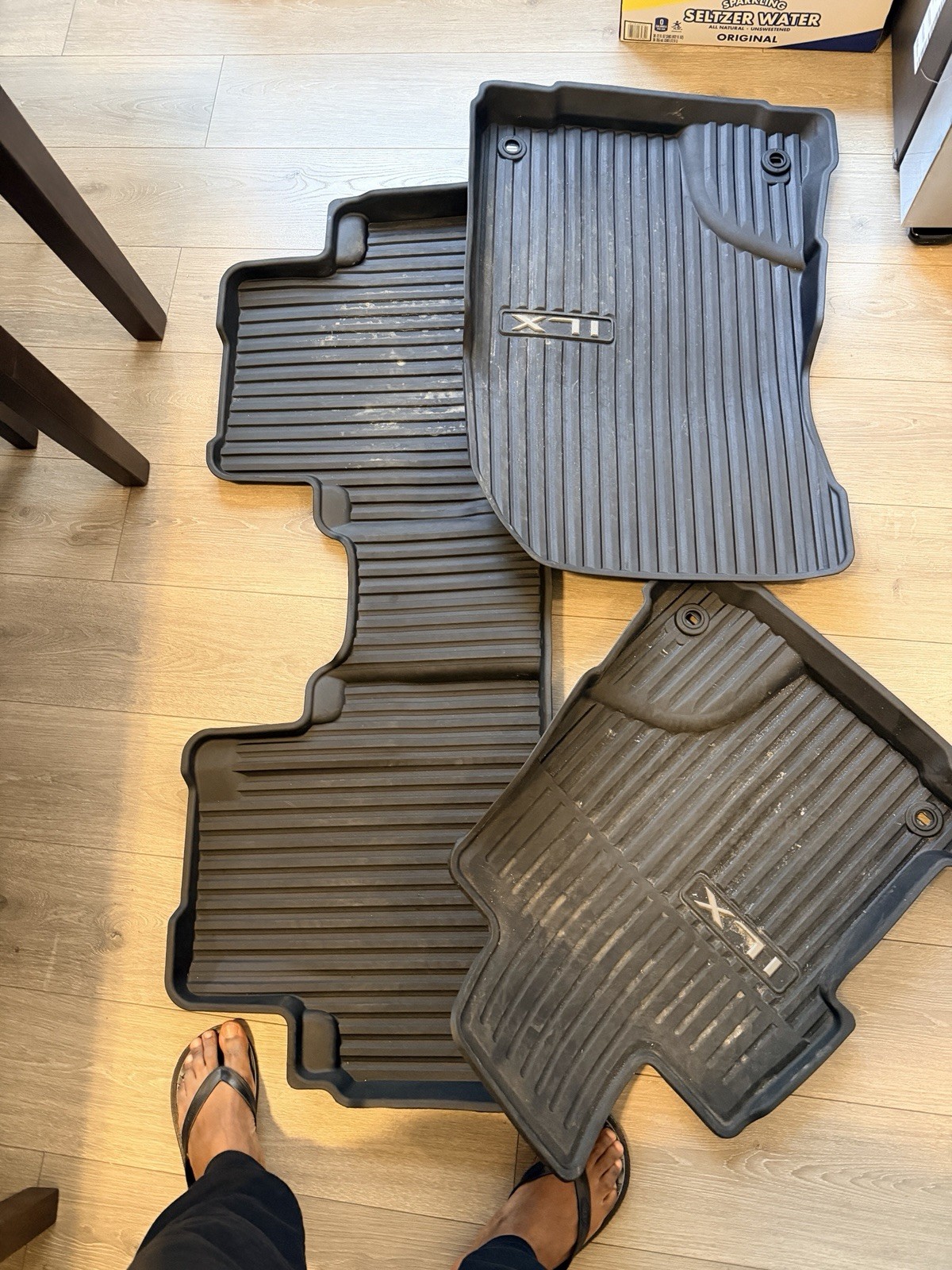2019 – 2022 Acura ILX Floor Weather Mats Set Front Left Right Rear OEM