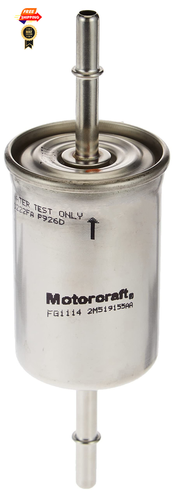 Motorcraft Fuel Filter – FG-1114 1 Count (Pack of 1), Multi