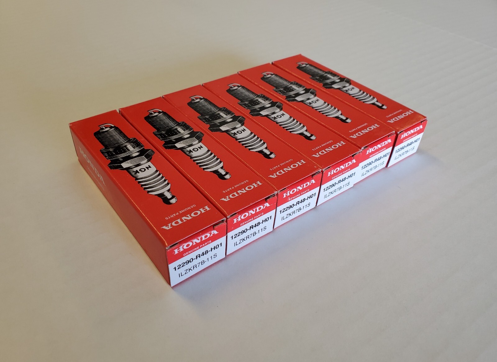 SET OF 6 OEM HONDA ACURA ILZKR7B-11S IRIDIUM SPARK PLUGS NGK 5787 12290R48H01