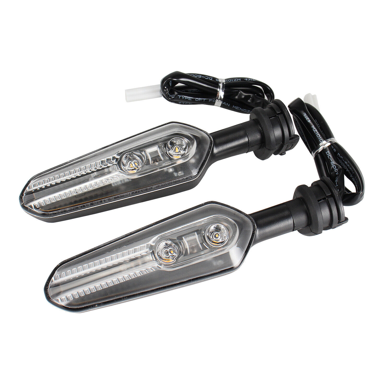 Front / Rear ABS/PC 3-Wire Turn Signal Lights LED Indicators For Yamaha Models
