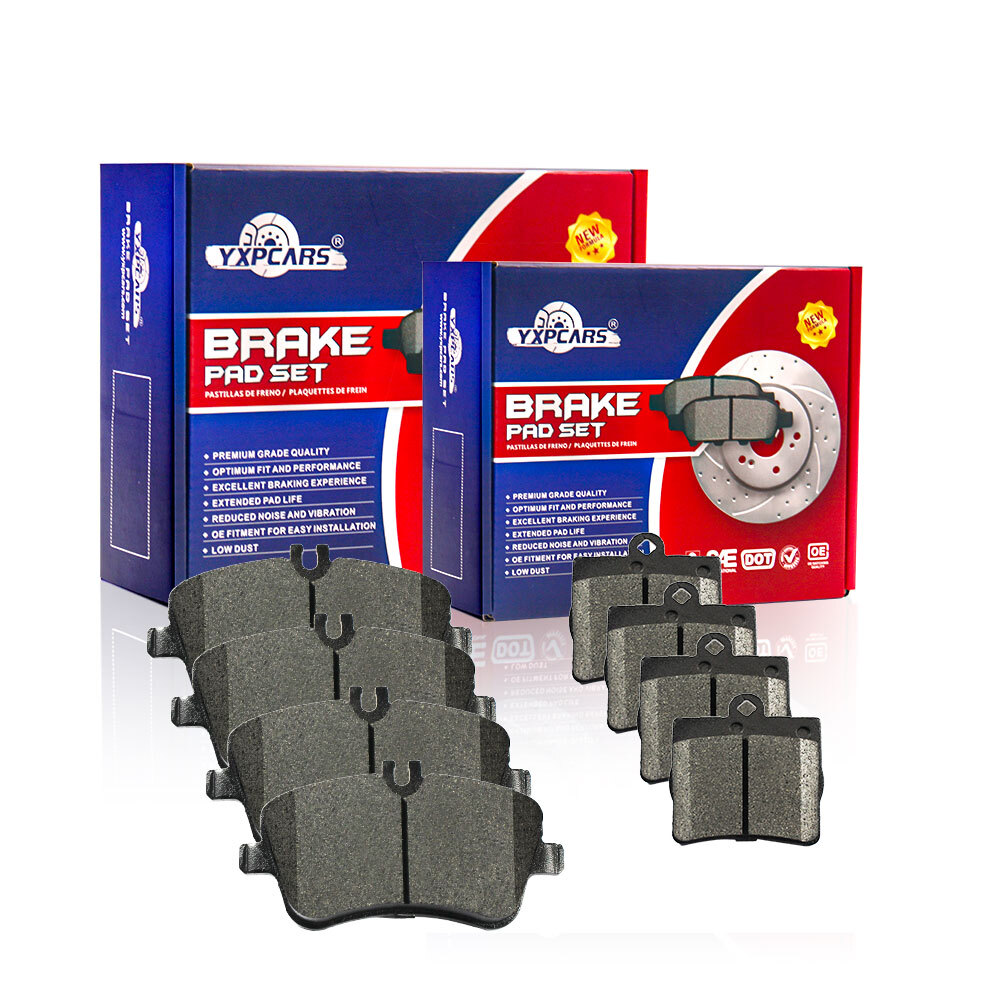Front and Rear Ceramic Brake Pads Set for Mercedes-Benz C230 C240 SLK280 SLK300
