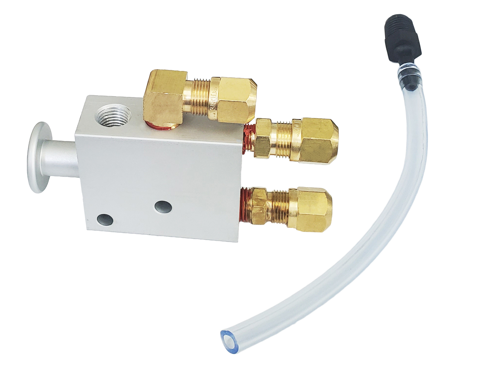 3 Way Auto Reset Valve with fittings replaces Hendrickson VS25224 VS25223 25224