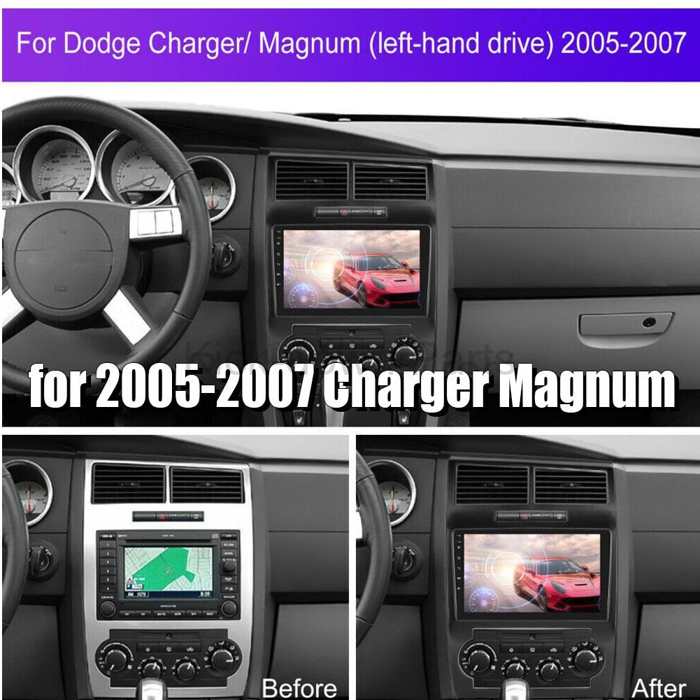 9″ Android 13 Car Navigation for 2005-2007 C-harger Magnum Radio FM/RDS