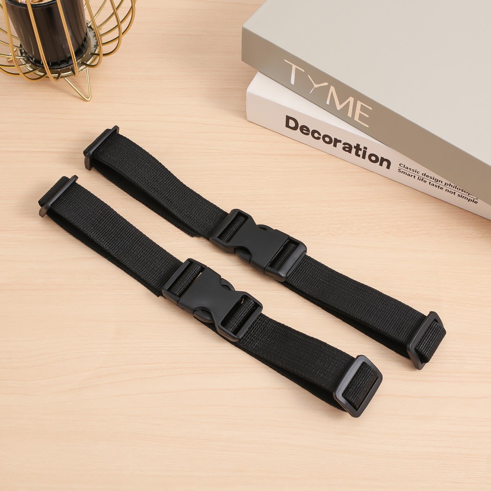 2Pcs Tie Down Strap with Buckle Webbing Fastener for Luggage Cargo Binding