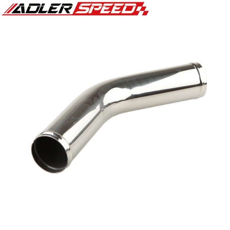 1.75″ 45mm OD 45 Degree Stainless Steel Exhaust Mandrel Bend Pipe Tubing L=300mm