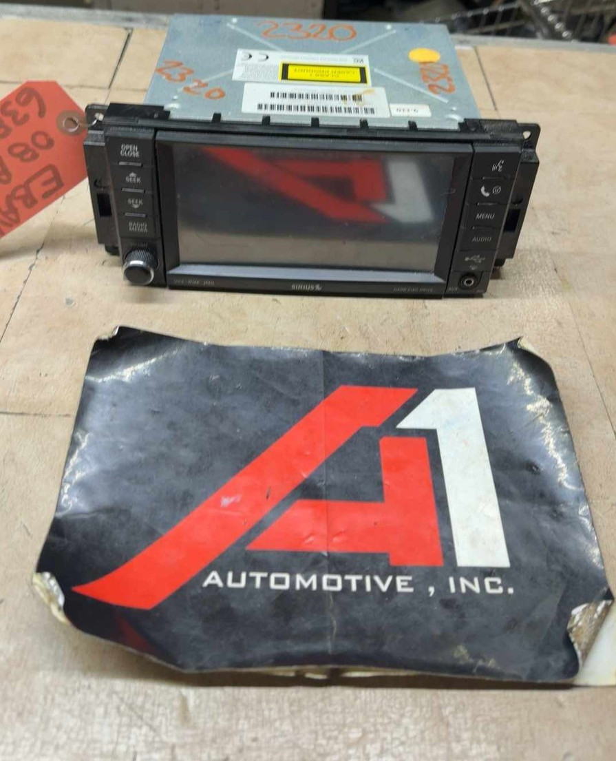 2007-2010 SEBRING 08-10 AVENGER AM FM Satellite Radio 6 Disc CG DVD MP3 Player