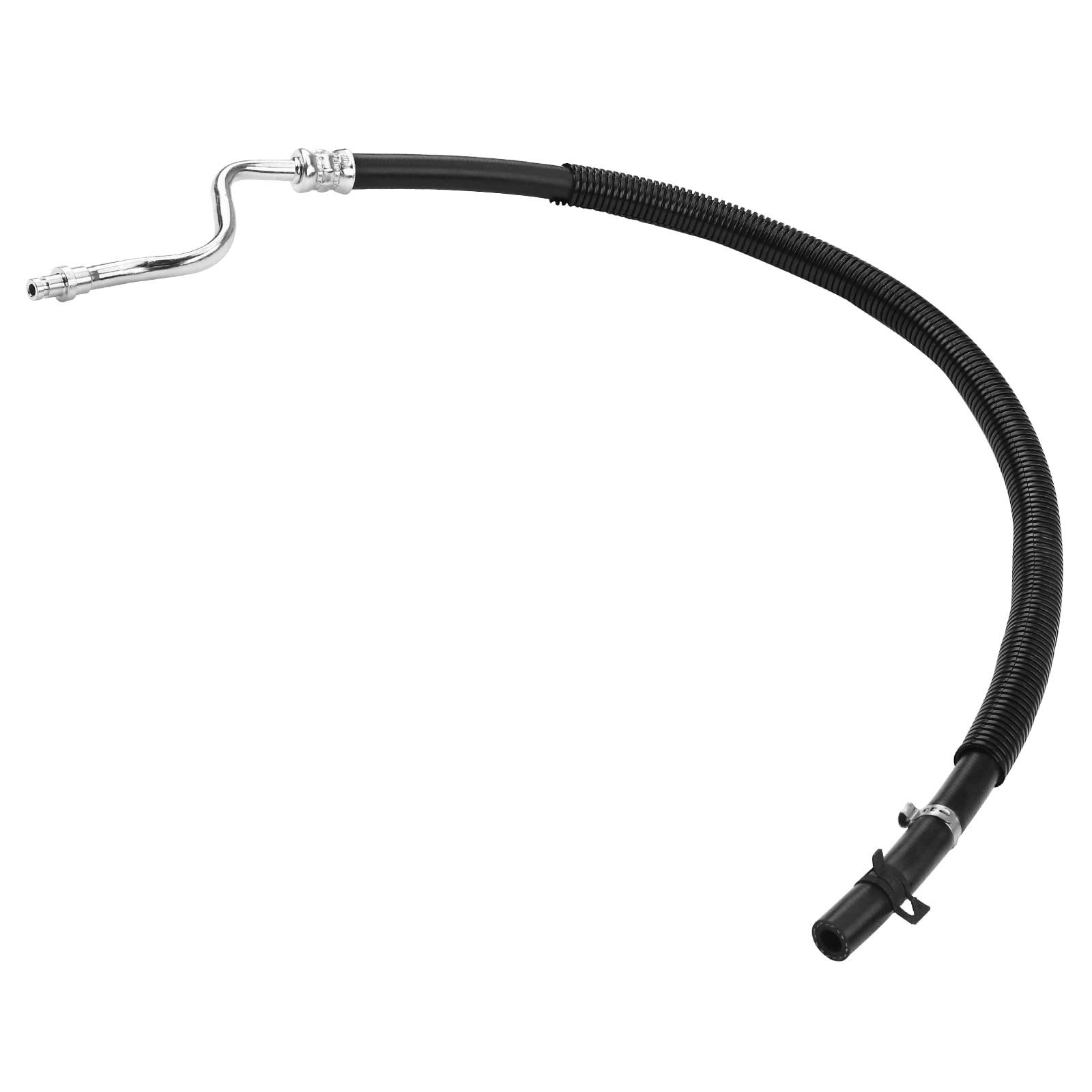 A-Premium Power Steering Return Hose Line Assembly 0.375 inches, Black
