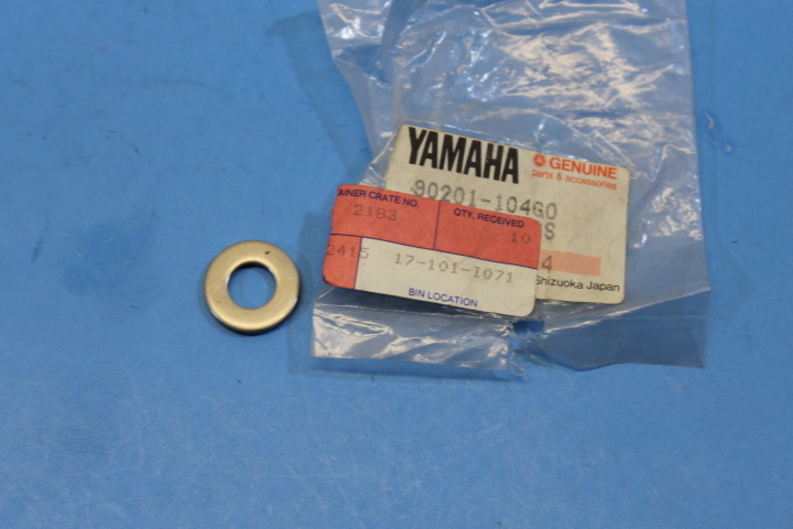 NOS YAMAHA YF60 YFM200 YFM250 YFM350 PLATE WASHER PART# 90201-104G0-00-00