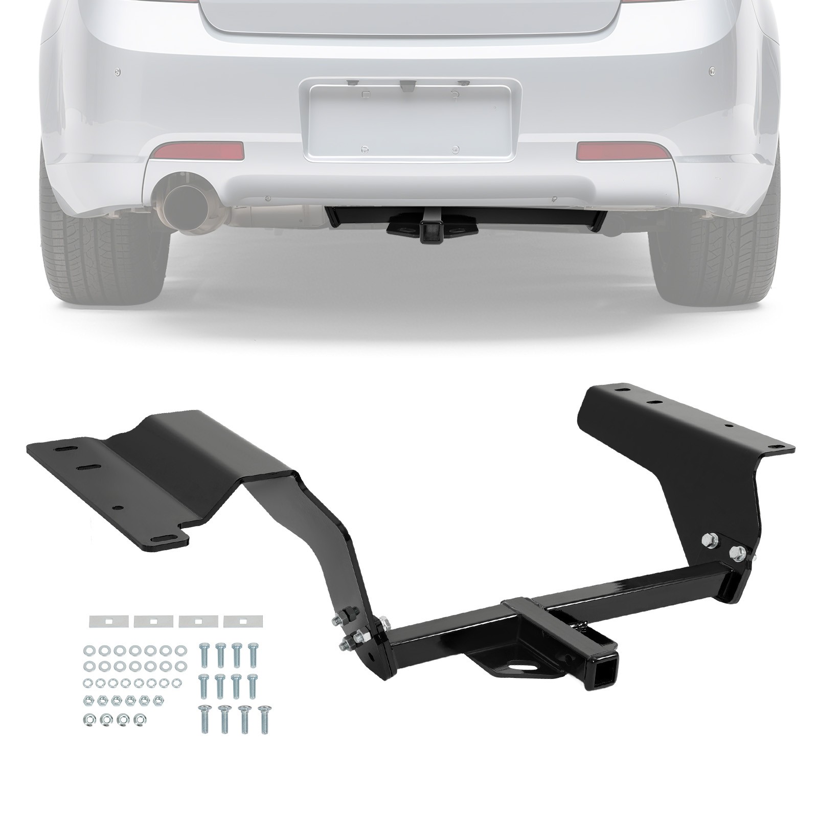 Bumper Trailer Hitch Receiver Class 1 Fits HHR/Pursuit/G5/Ion/Cobalt SS 05-2010