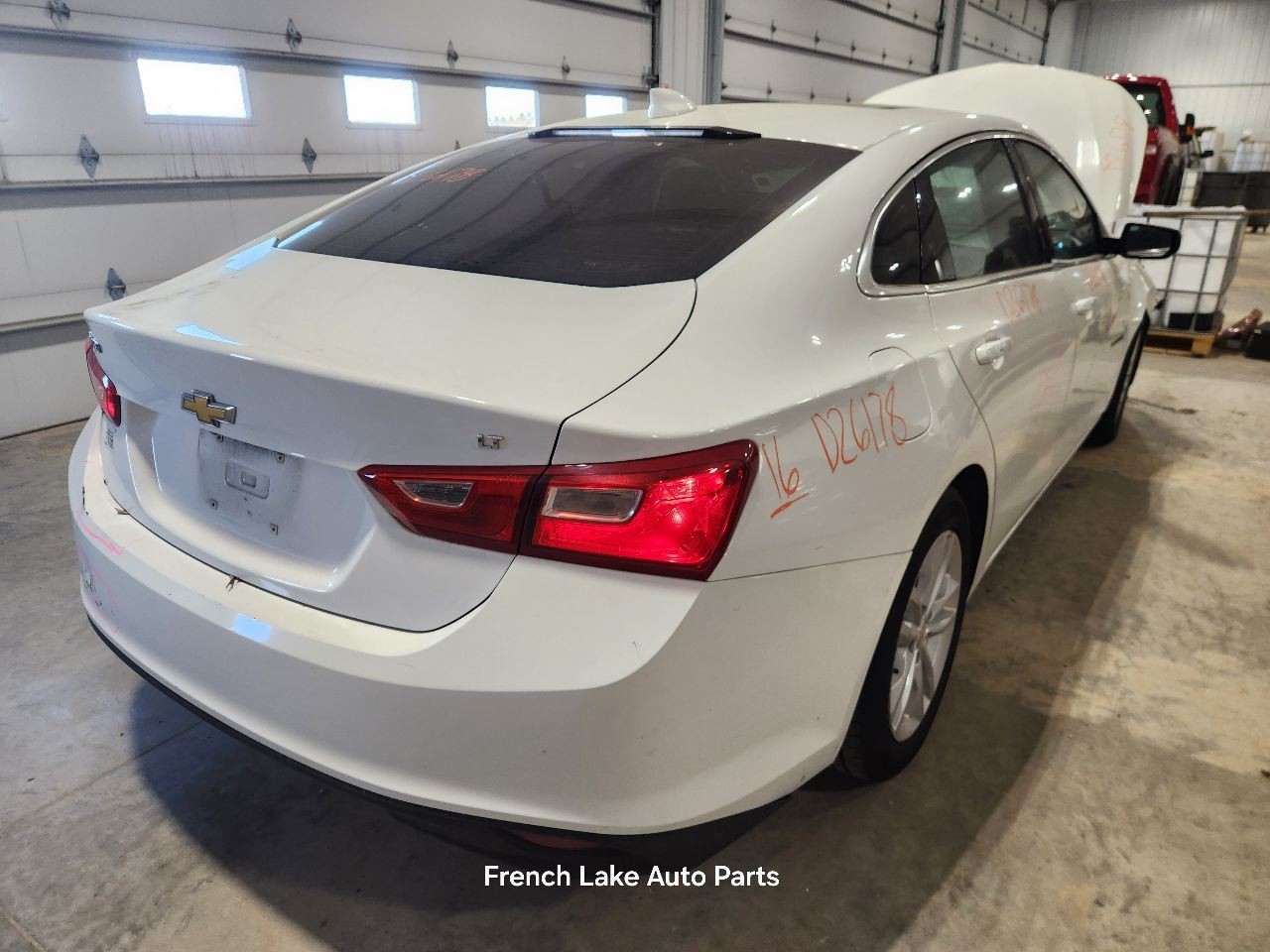 Driver Left Rear Side Door GAZ-Summit White Fits 16-25 MALIBU 1348755