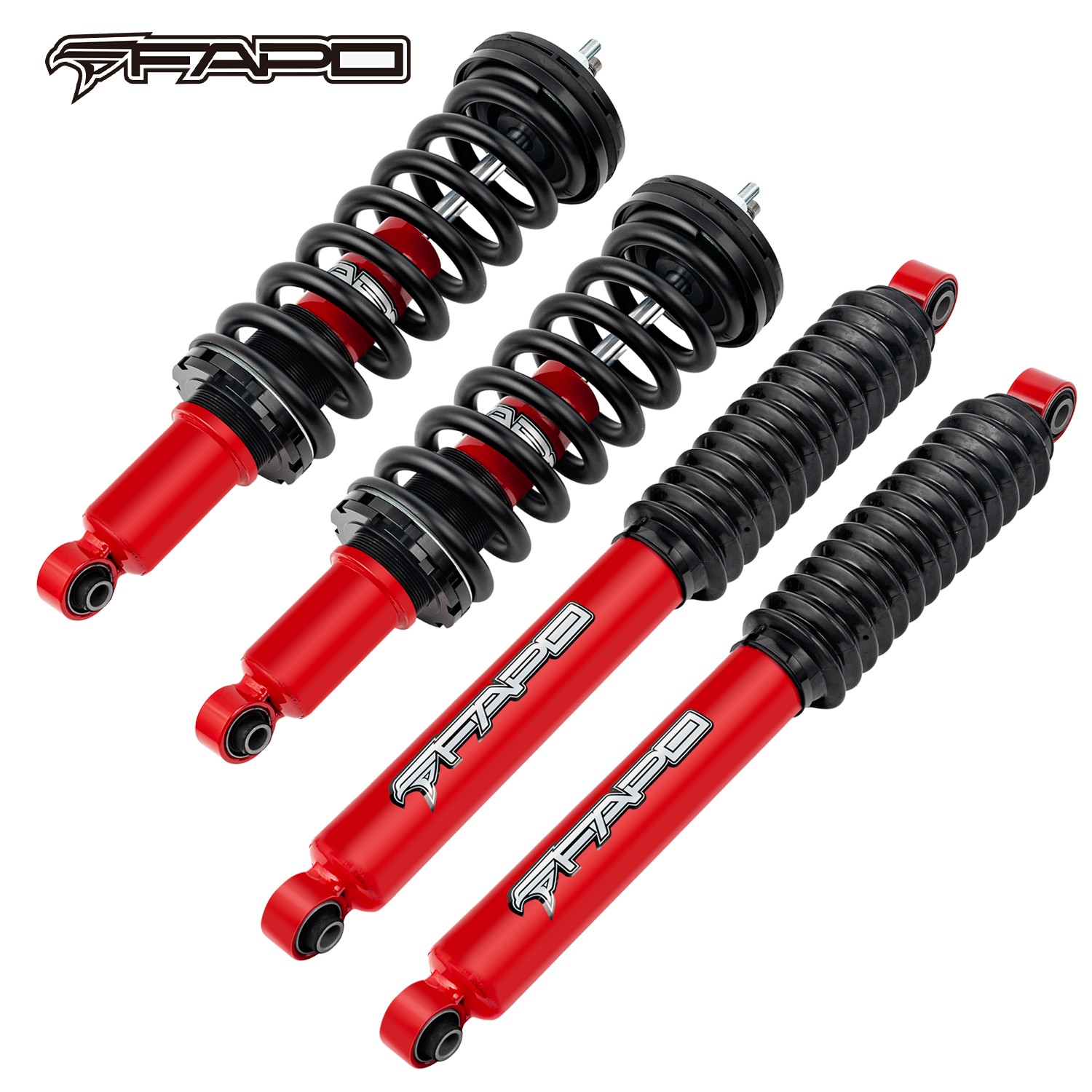 FAPO P1 Full Set 5-6″ Lift Struts For Nissan Navara 2005-2025