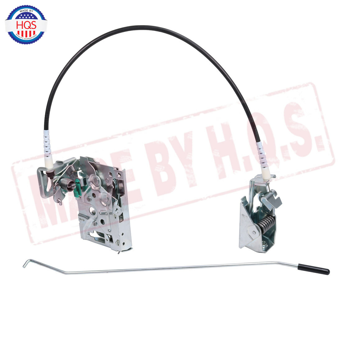 Right & Left Door Latch Lock & Cable Rod Kit For 92-97 Ford F-series Bronco