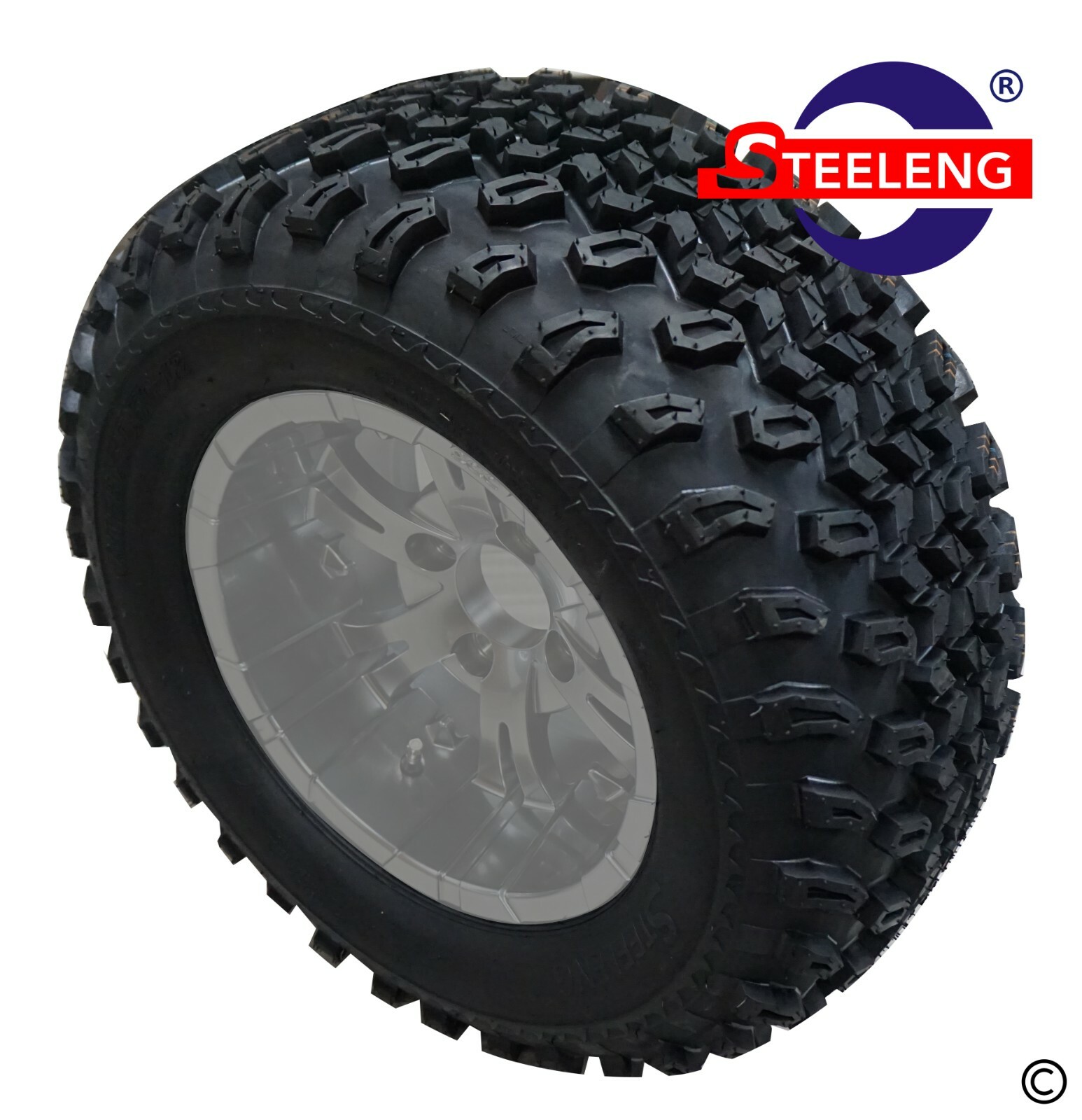 YAMAHA GOLF CART G8/G14/G16/G19/G20 6″ LIFT KIT + 12″ WHEELS and 23″ A/T TIRES