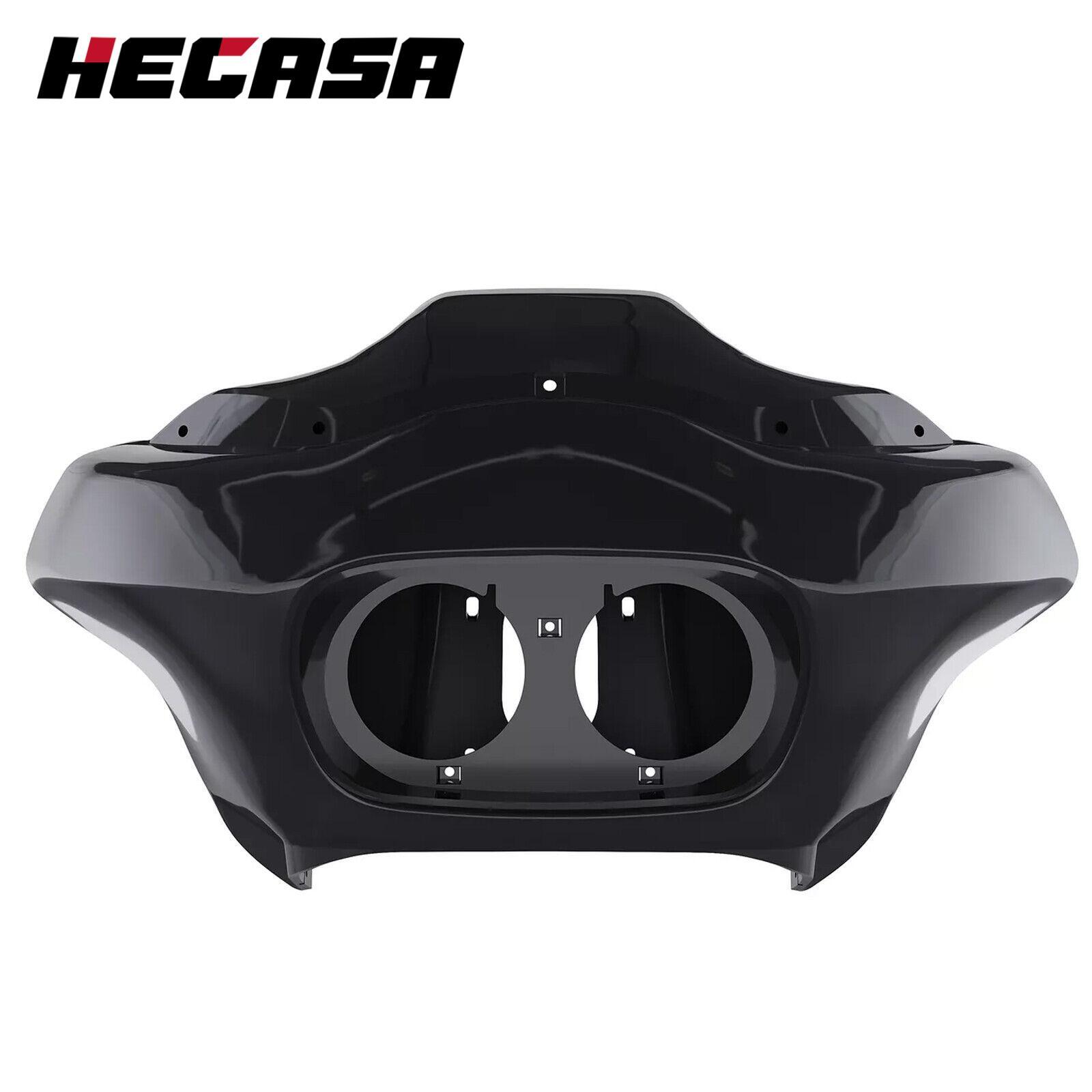 Glossy Black Inner&Outer Headlight Fairing For Harley Road Glide FLTR 98-13