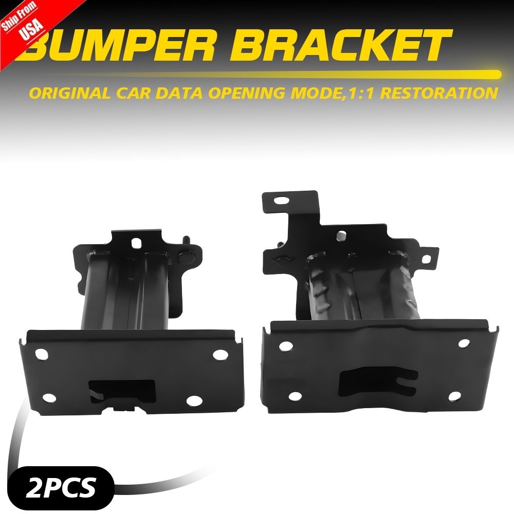 Front Bumper Bracket Set of 2 For 2014-2020 Nissan Rogue Passenger Driver Side
