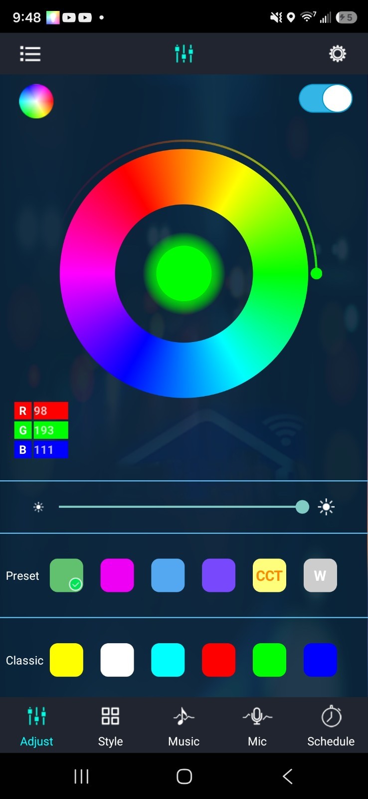 Subaru WRX RGB Front Grille Badge/Emblem LED Light Up Bluetooth Controled
