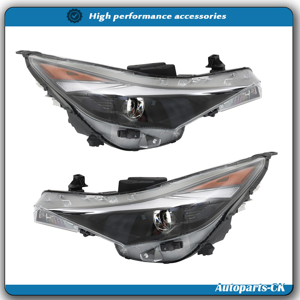 Headlight Fit For 2021-2022 Hyundai Elantra Headlamps Driver + Passenger Side