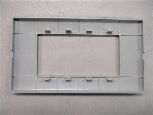 VIMAR SWITCH PLATE COVER PLATE IN MATTE SILVER (SET OF 6) 14654.20 MARINE BOAT