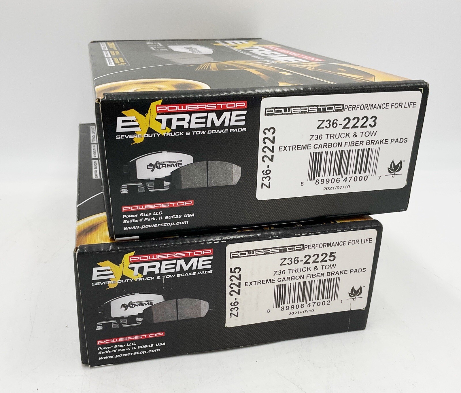 2019 2020 2021 2022 RAM 2500 Extreme Z36 POWERSTOP FRONT + REAR BRAKE PADS