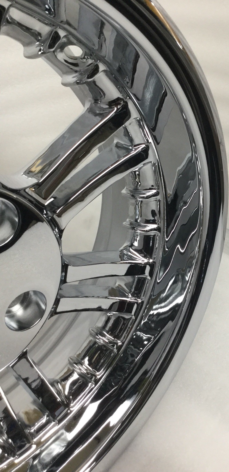 Harley FLHTCUTG Chrome Wheels Tri Glide Rims 2009 -23 SMALL BLEMISH (OUTRIGHT)