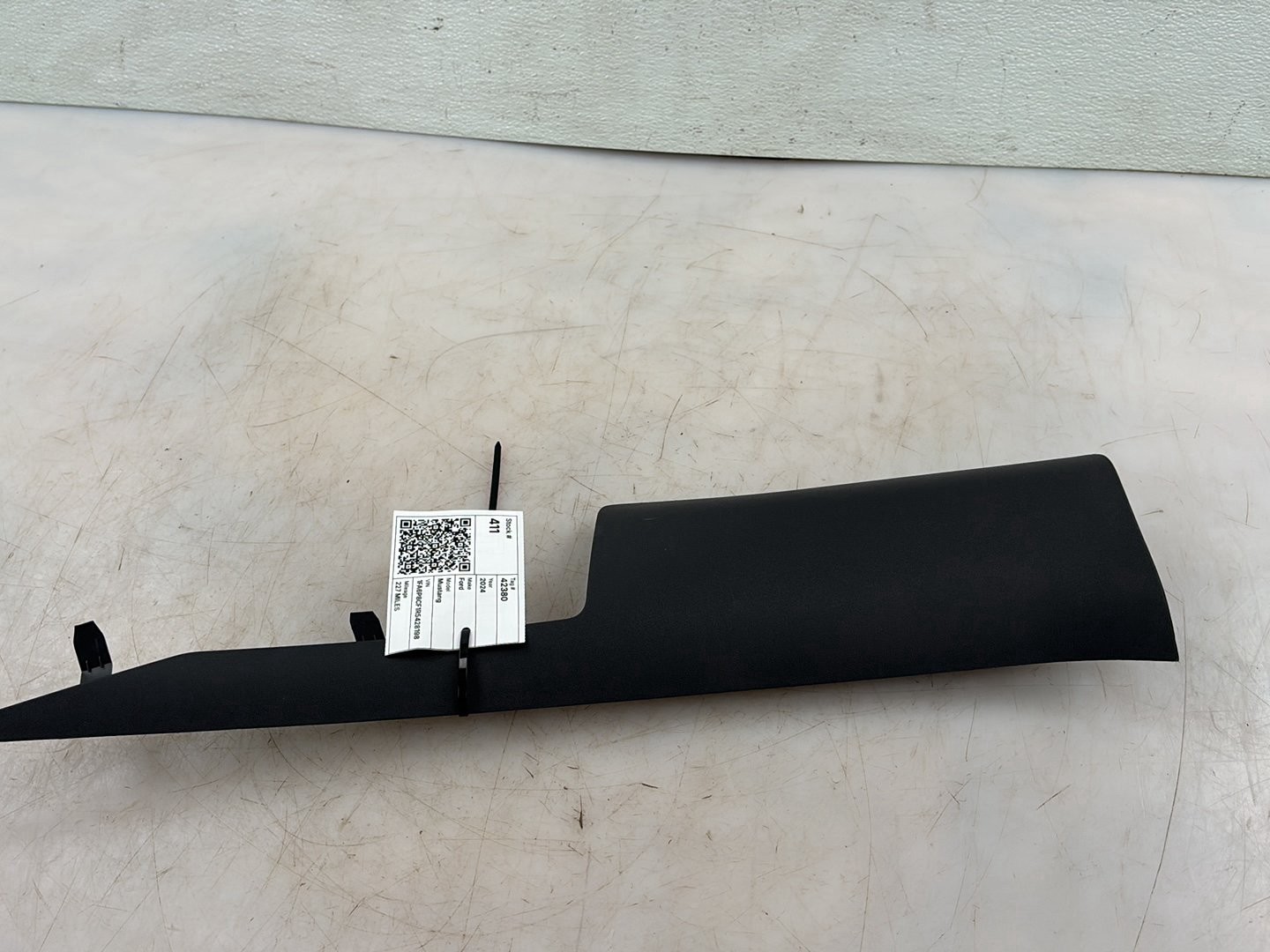 24-25 Ford Mustang Rear Right C Pillar Trim Cover Panel OEM