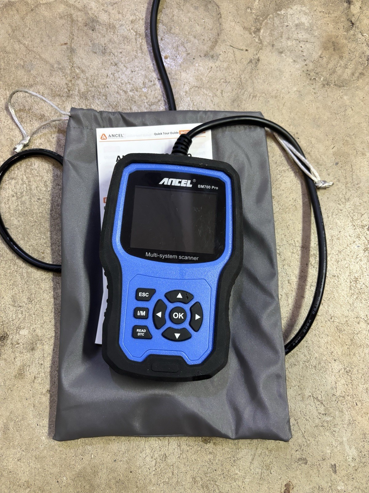 Ancel BM700 Pro For BMW Full System OBD2 Diagnostic Scanner EPB TPMS BMS OIL TPS
