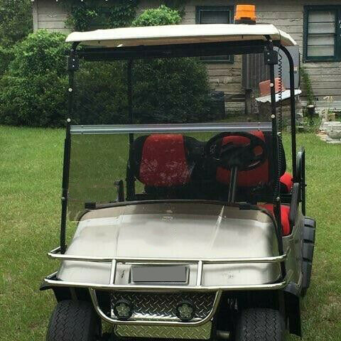 Folding Golf Cart Tinted Windshield Windscreen For EZGO TXT 1994-2013 2014