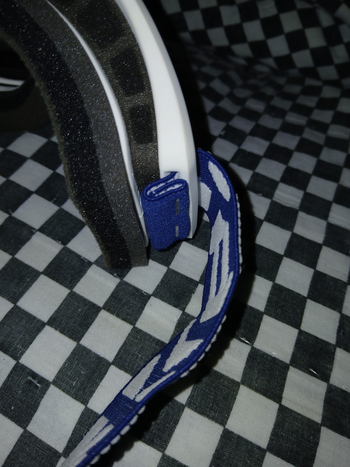 Vintage Oakley goggles White / Blue guard mx,ama, , helmet, visor