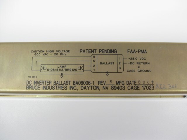 Bruce Industries BA08006-1 Ballast – With Maintenance Release