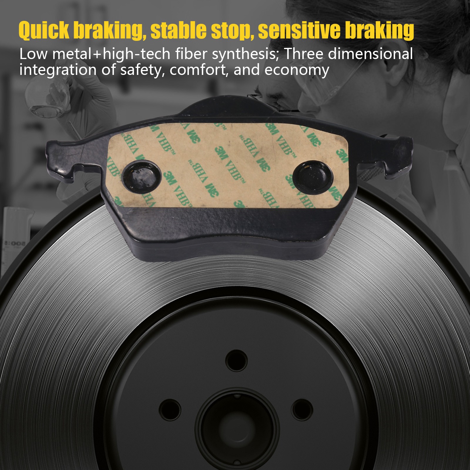 Front Rear Brake pads For Volkswagen Passat 2000 2001 – 2005 1.8L 2.0L 2.8L 4.0L