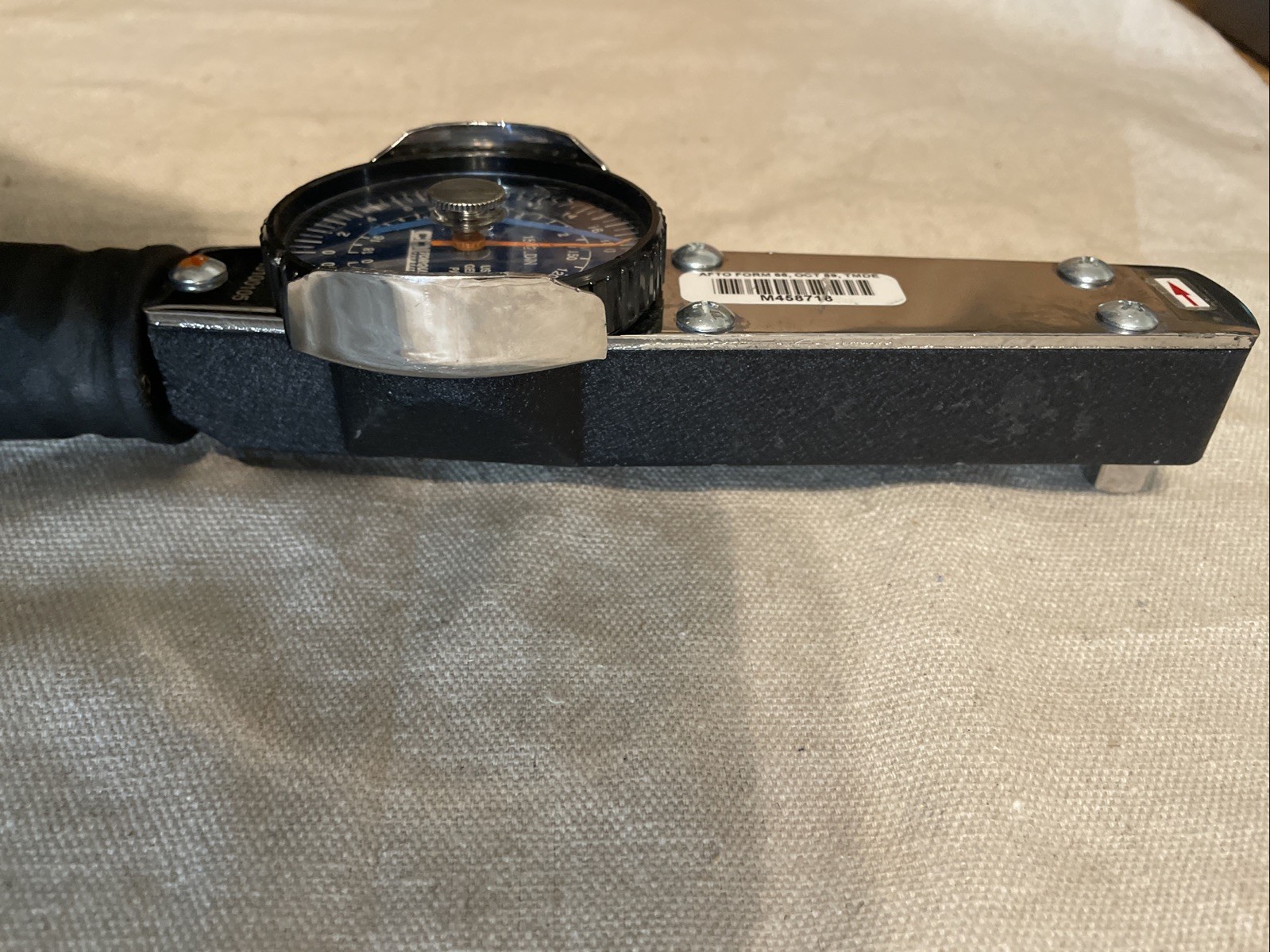 CDI 3/8 Drive Dial Type Torque Wrench Model 1502LDIN 0-150 In/pounds USA
