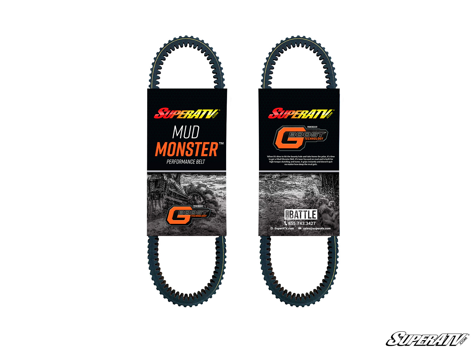 SuperATV Heavy Duty CVT Drive Belt for Polaris RZR OEM # 3211180 3211172 3211148