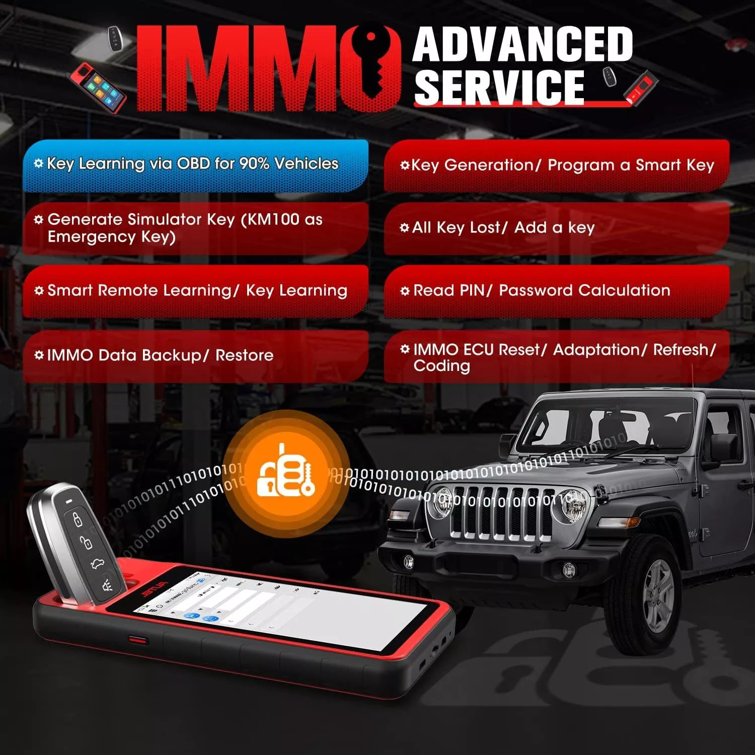 2025 Autel MaxiIM IM608 PRO II Kits IMMO Key Programming Diagnostic Scanner Tool