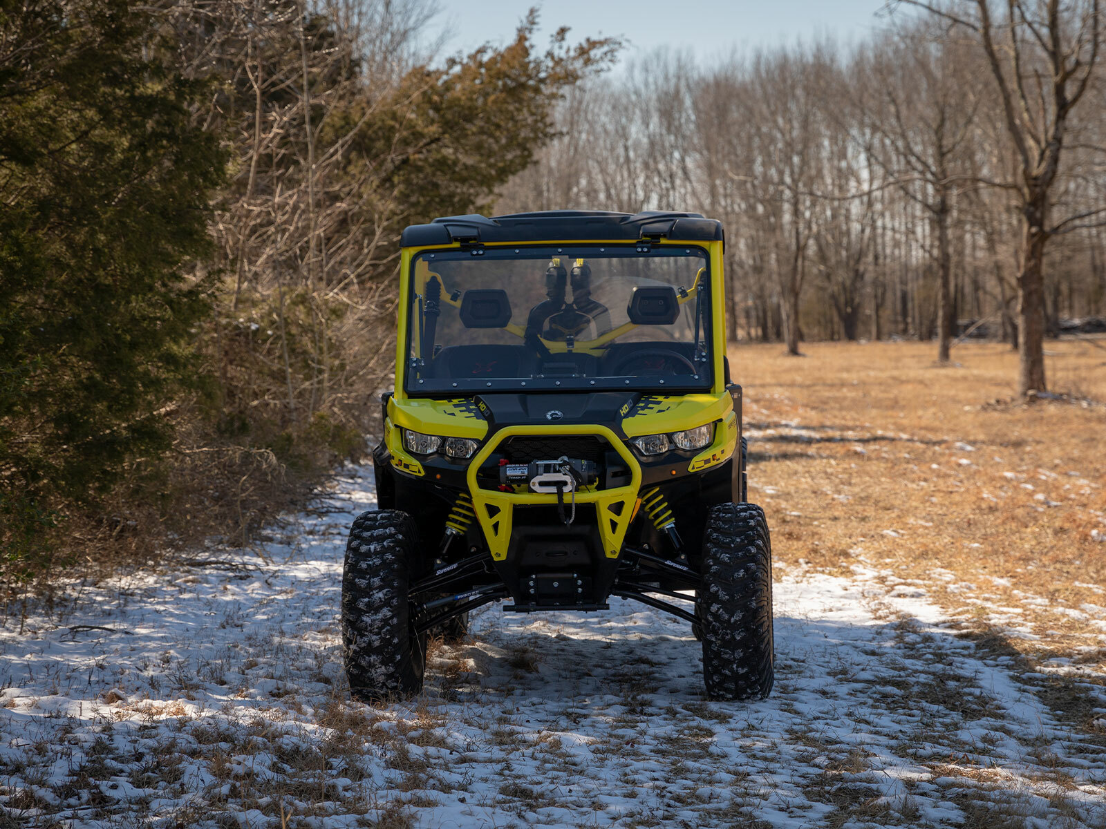 SuperATV High Clearance 2″ Forward Offset A-Arms for Can-Am Defender See Fitment