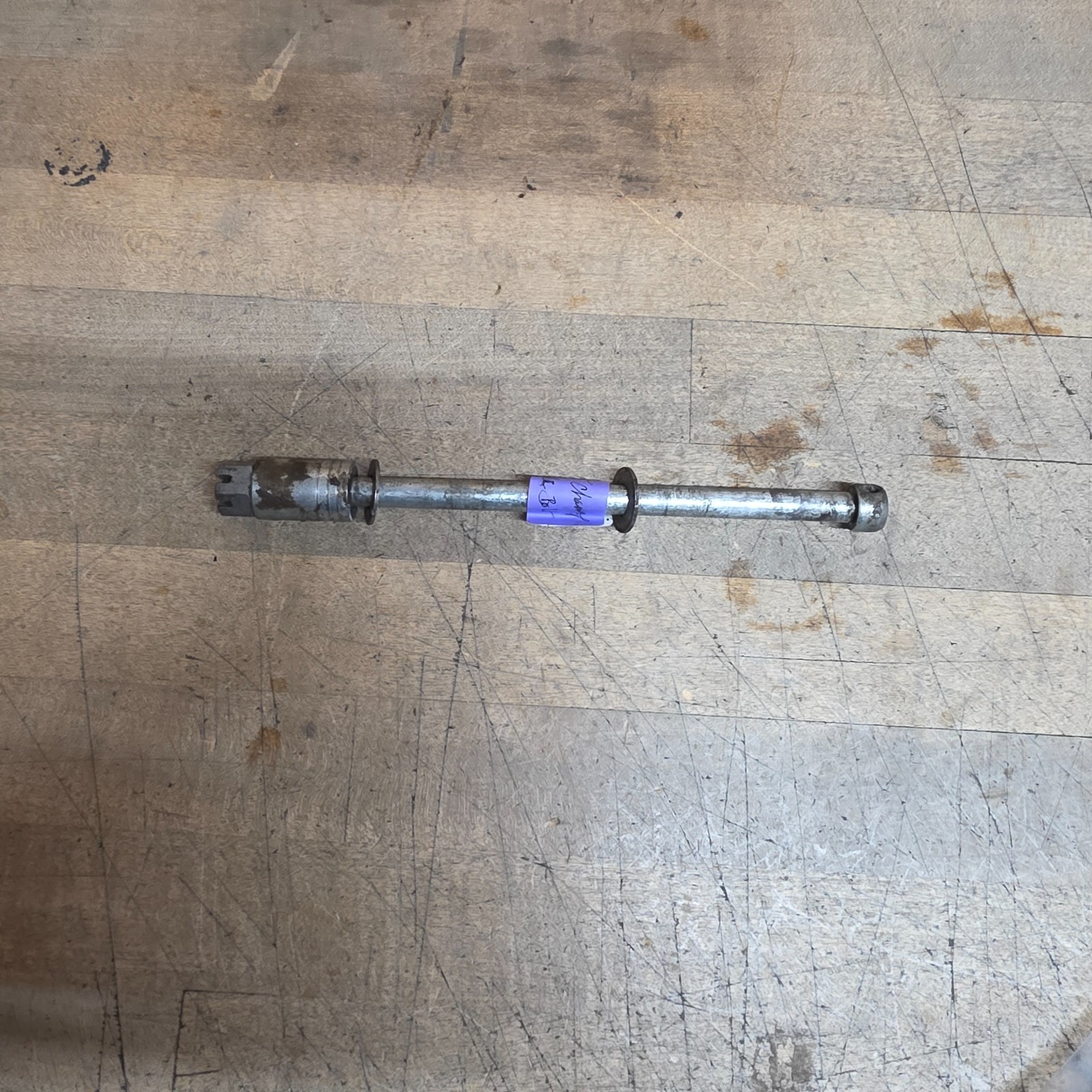 76-77 YAMAHA CHAMP LB-80 FRONT AXLE BOLT