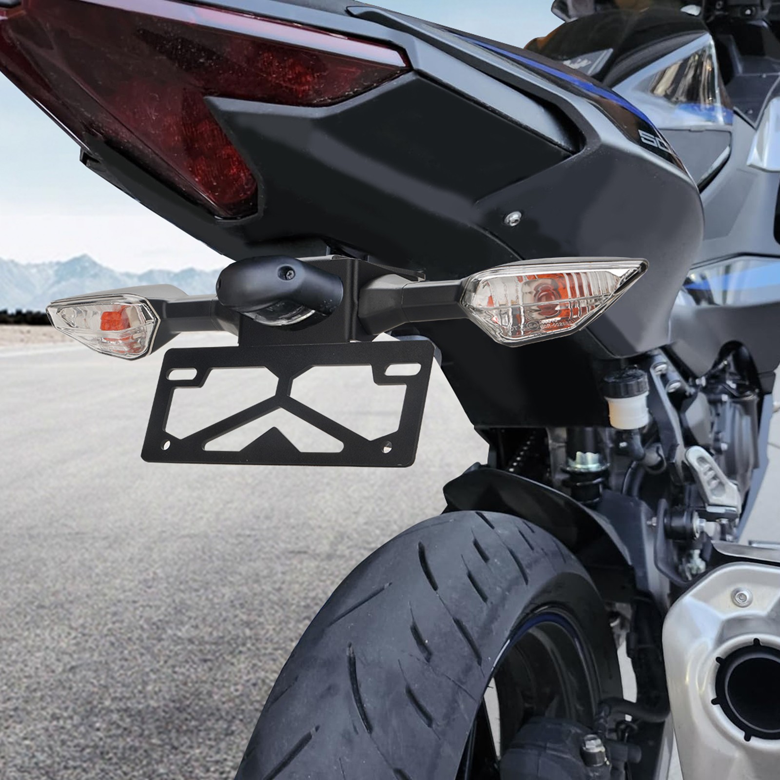 Tail Tidy Fender Eliminator Kit Bracket For Kawasaki Ninja 500 Z500 2024-2025