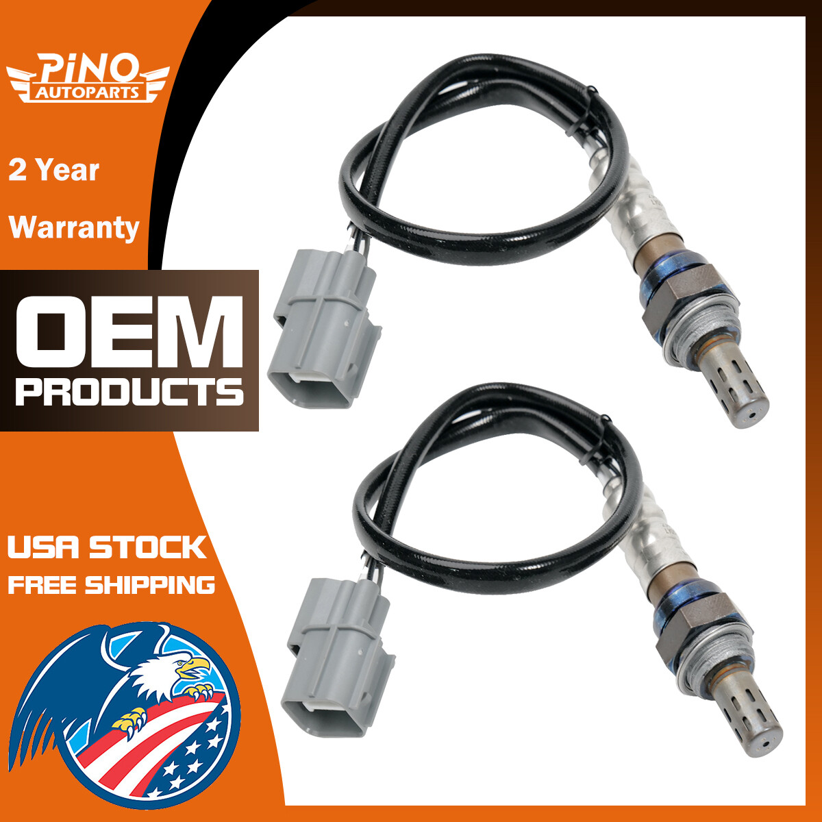 Pair O2 Oxygen Sensors Repair For Acura Integra NSX Honda Civic Odyssey 234-4099