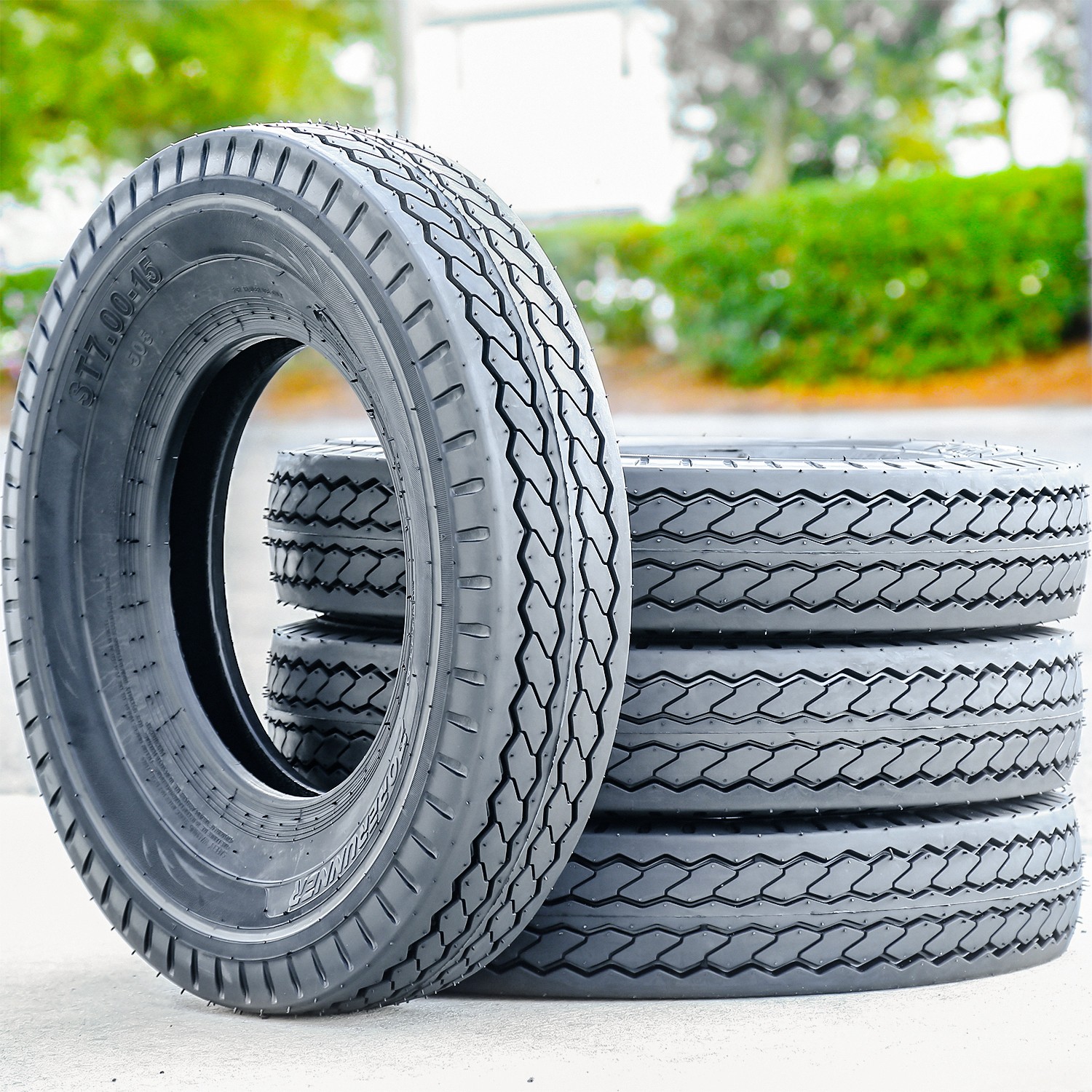 Tire ST 7-15 (205/90D15) Forerunner QH505 Trailer Load E 10 Ply