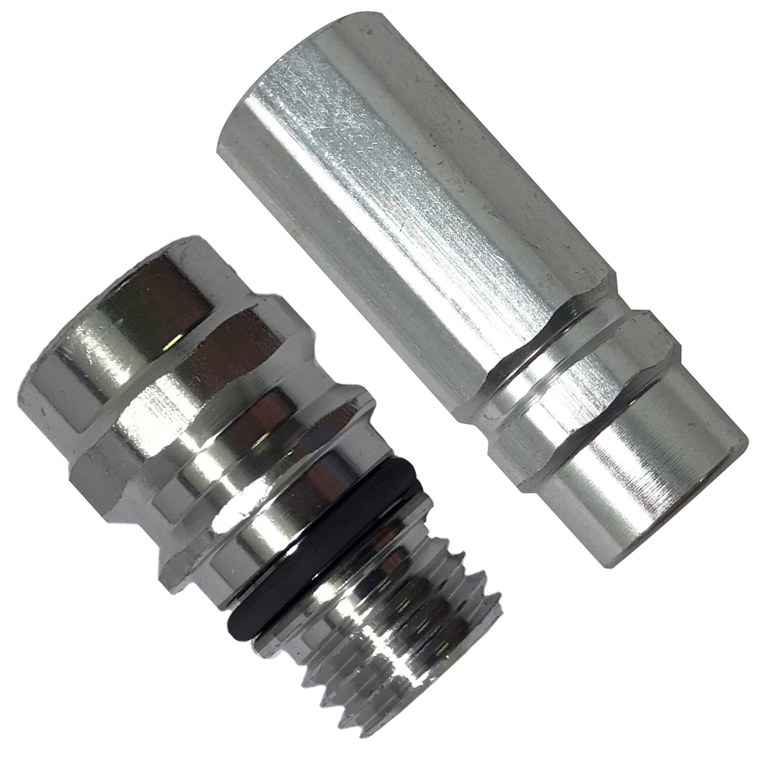 A/C Repair Service Valve High & Low Side R-134a Port Adapter OE Style Fittings