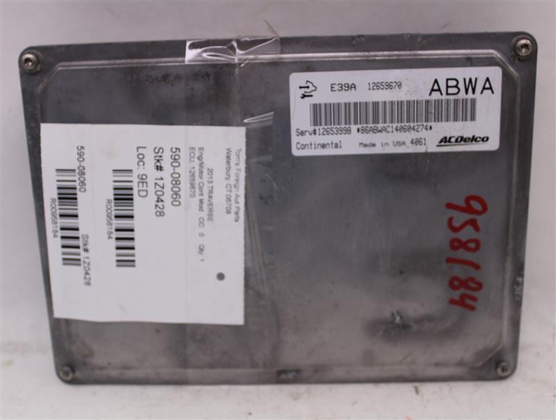ECU ECM COMPUTER Enclave Lacrosse Regal Verano ATS CTS SRX XTS 13-16 958184