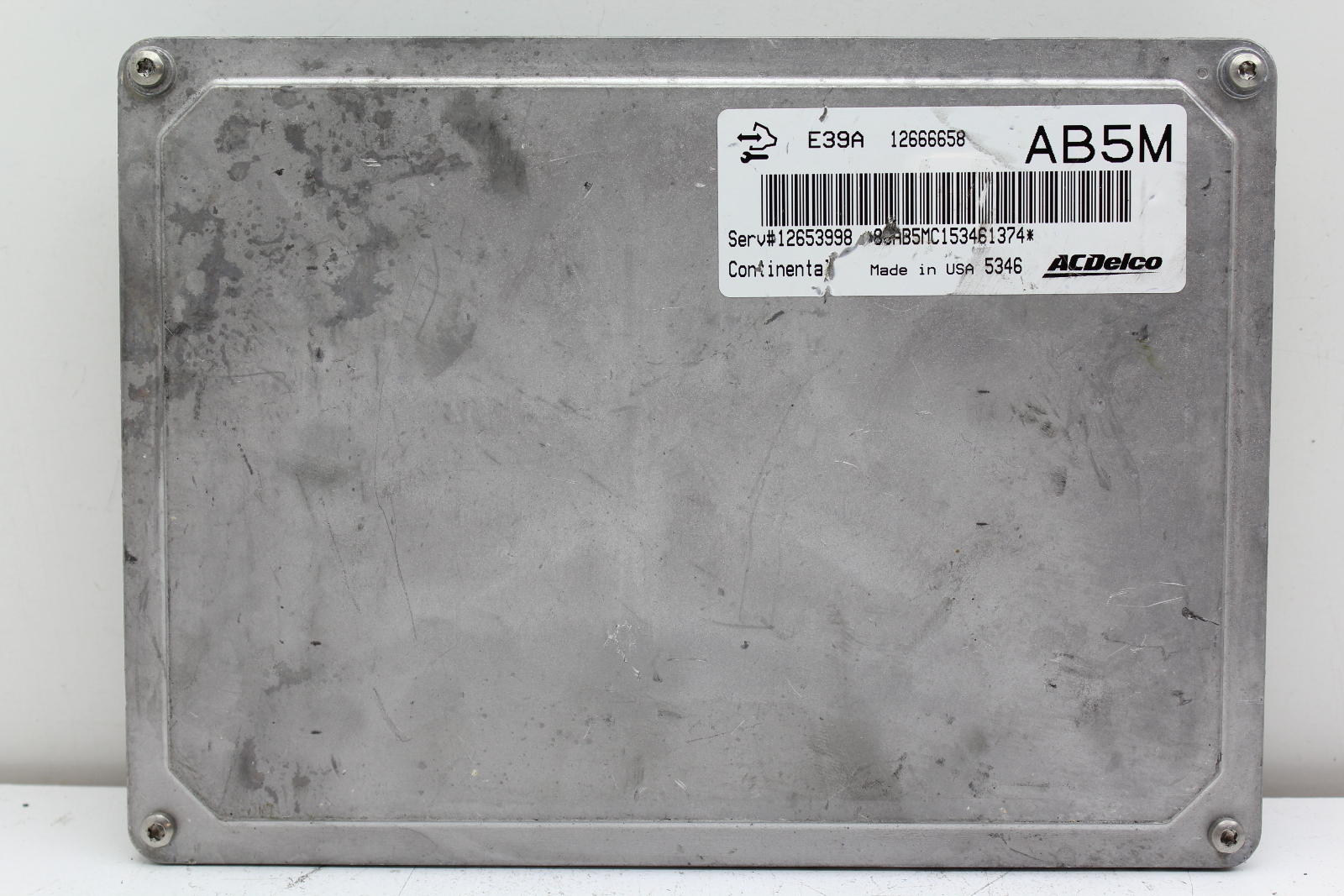 13-16 Chevrolet Impala 12653998 Computer Brain Engine Control ECU ECM EBX Module